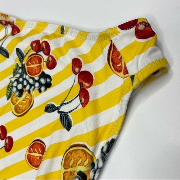 Show Me Your Mumu One Piece Mermaid Fruit Swimsuit Size Large - Picture 4 of 5